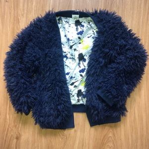 Egg by Susan Lazar Kids 5 Julia shaggy jacket